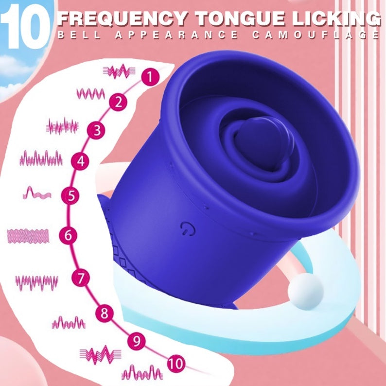 LOVE4U Bell Sucking Vibrator Toys Wholesale 2 in 1 Wireless Remote Control Clitoral Underwear App Control Vibrator For