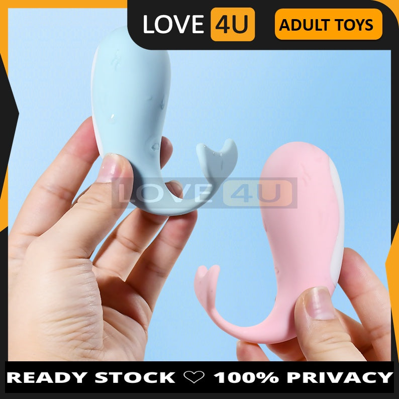 LOVE4U Sex toys for women with wireless remote control vibrating egg USB 充电女用小鲸鱼无线遥控跳蛋成人情趣用品玩具