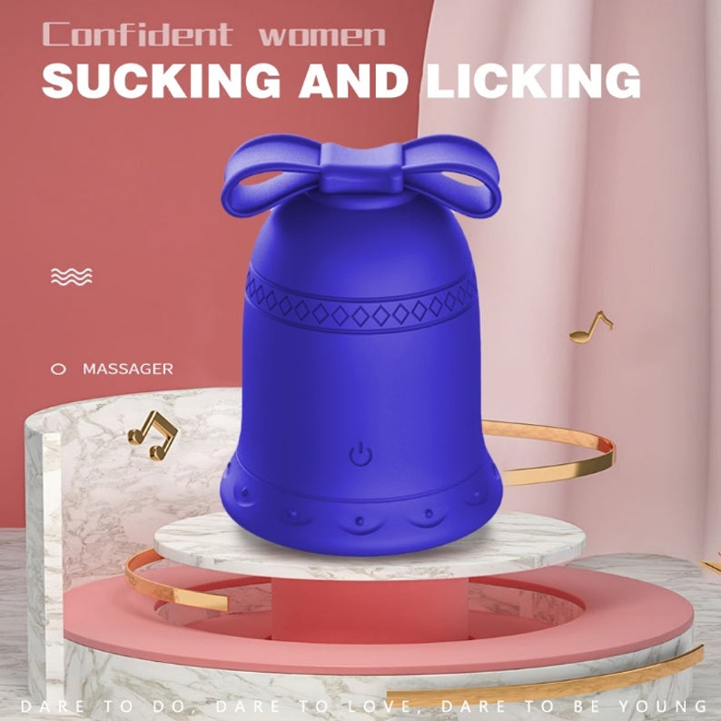 LOVE4U Bell Sucking Vibrator Toys Wholesale 2 in 1 Wireless Remote Control Clitoral Underwear App Control Vibrator For