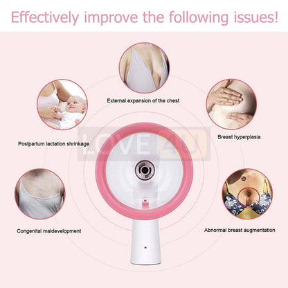 Pembesar Payudara Montoks Besar Breast Enlargement Massager Cupping Boobs Size Up Vacuum Suction Enhancer Machine 丰胸按摩仪