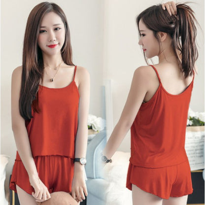 【Ready Stock】Sexy Lingerie Women Pyjamas Pajamas Baju Tidur Perempuan T Shirt Nightwear