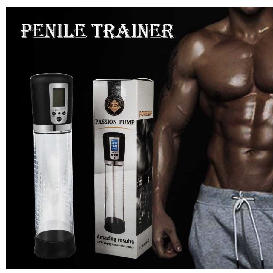 LOVE4U LCD Penis Pump Rechargeable Penis Pump Zakar Enlargement Automatic Vacuum Pam Zakar Electric Penis Pump Pembesa