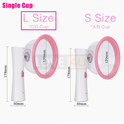 Pembesar Payudara Montoks Besar Breast Enlargement Massager Cupping Boobs Size Up Vacuum Suction Enhancer Machine 丰胸按摩仪