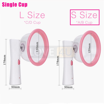 Pembesar Payudara Montoks Besar Breast Enlargement Massager Cupping Boobs Size Up Vacuum Suction Enhancer Machine 丰胸按摩仪