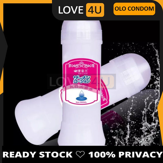 LOVE4U 300ML Simulated Semen Oil Lubricant sex toy for women/man/couple Make Life Fun Anal Sex Lubricant Oil Peli