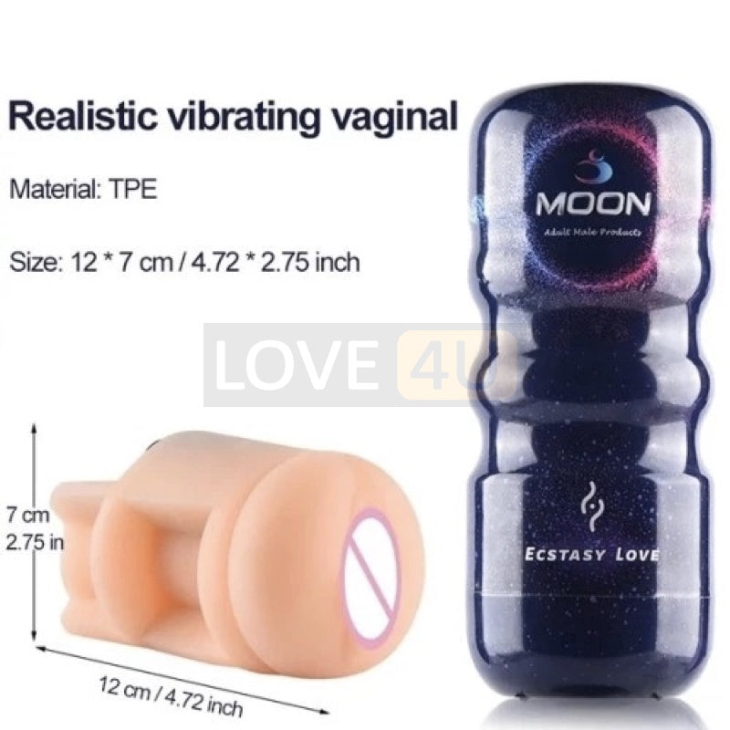 【MOON CUP】Masturbation Cup Snail Cup Alat Lancap Laki Sex Toy For Men Masturbator Adult Toy Fake Pussy Pepek Palsu 飞机杯