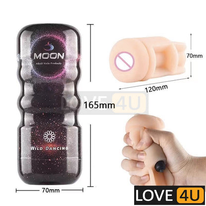 【MOON CUP】Masturbation Cup Snail Cup Alat Lancap Laki Sex Toy For Men Masturbator Adult Toy Fake Pussy Pepek Palsu 飞机杯