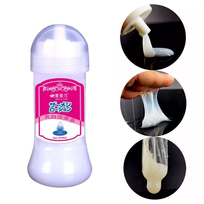 LOVE4U 300ML Simulated Semen Oil Lubricant sex toy for women/man/couple Make Life Fun Anal Sex Lubricant Oil Peli