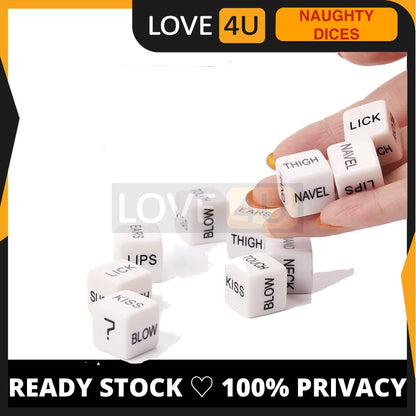 [LOVE4U] Adult Sex Toys Sex Dice 1 Pair Toy Adult Erotic Sex Toys for Couples Game