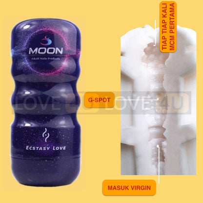 【MOON CUP】Masturbation Cup Snail Cup Alat Lancap Laki Sex Toy For Men Masturbator Adult Toy Fake Pussy Pepek Palsu 飞机杯