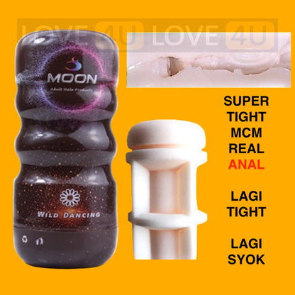 【MOON CUP】Masturbation Cup Snail Cup Alat Lancap Laki Sex Toy For Men Masturbator Adult Toy Fake Pussy Pepek Palsu 飞机杯