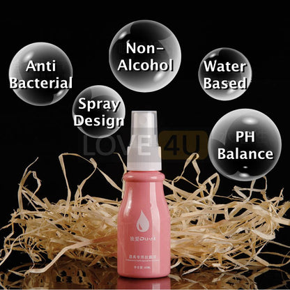 DUAI Sex Toy Sanitizer Non-Alcoholic Private Part Cleaner And Sex Toy Cleaner Anti Bacteria Basuh Sex Toy