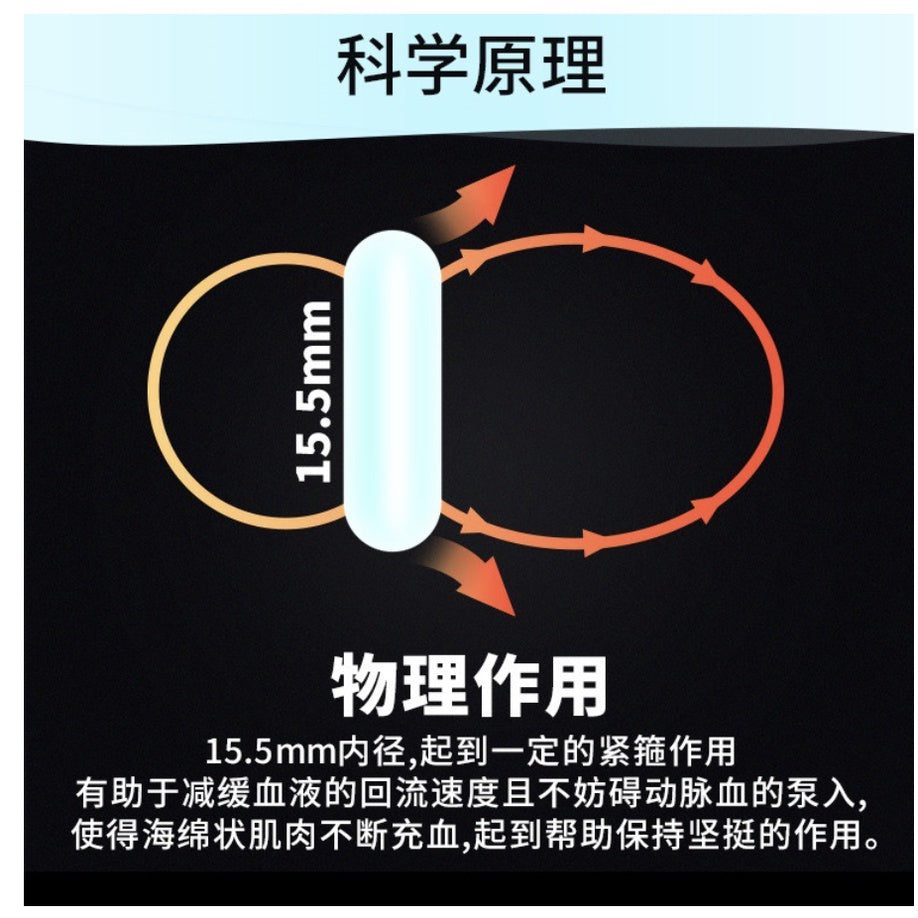 [LOVE4U] 100% ORIGINAL Durex Cock Ring Elasticity Delay Ring & Lasting Reusable Cock Ring Adult Sex Toy for Male 杜蕾斯