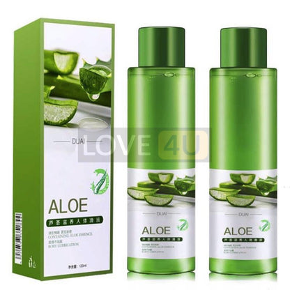 DUAI Aloe Vera Water Based Premium Lubricant Oil 100% Safe Natural120ml Pelincir Duai Super Star Product Only At「LOVE4U」