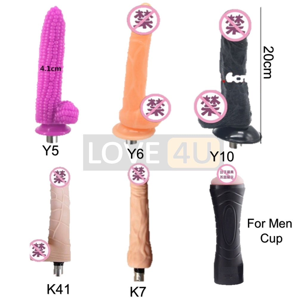 LOVE4U Ready Stock A6 AUTO MACHINE VIBRATOR DILDO FOR Master Sex toy G-Spot for Him Her Couple Extra Dildo 性别假阳具