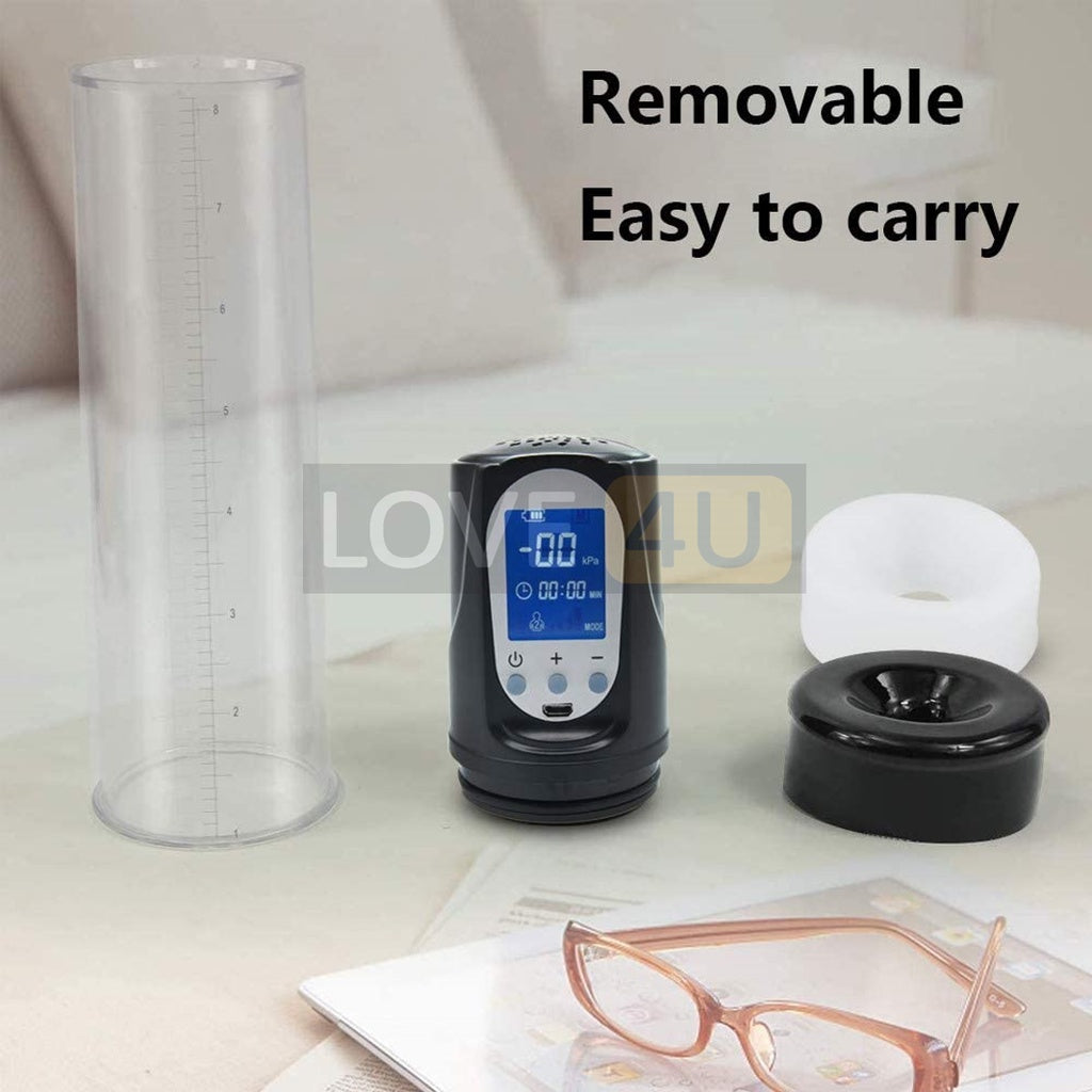 LOVE4U 100% ORI Power Up Pump Automatic Electric Penis Pump Vacuum Rechargeable For Penis Pembesaran Zakar Enlargement