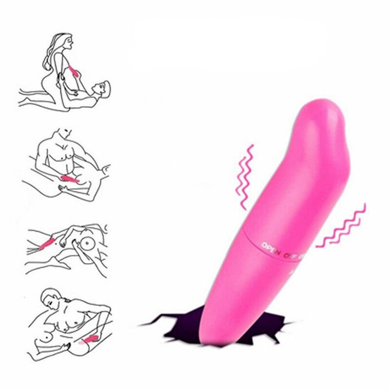 [LOVE4U] Dolphin Vibrator G-Spot Massager Vibrator Sex Toys Sex Toy For Women Fake Zakar Mini Dildo Free Battery