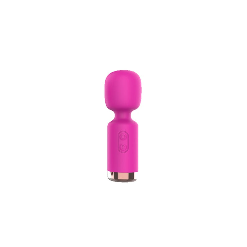 LOVE4U Mini Vibrator with Female Clitoris Stimulator Sex Toys for Womans AV Magic Wand for Adult 18 Masturbator Silic