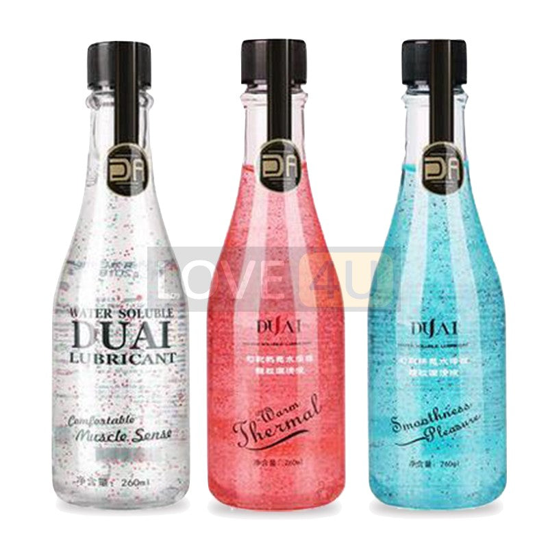 【LOVE4U】DUAI 260ml Lubricant For Sex Lubricant Massage Oil Water Based Zarah Lubricant Adult Toys Sex Product Pelincir