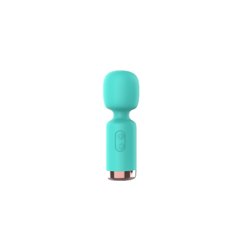 LOVE4U Mini Vibrator with Female Clitoris Stimulator Sex Toys for Womans AV Magic Wand for Adult 18 Masturbator Silic