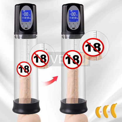 LOVE4U 100% ORI Power Up Pump Automatic Electric Penis Pump Vacuum Rechargeable For Penis Pembesaran Zakar Enlargement