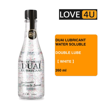 【LOVE4U】DUAI 260ml Lubricant For Sex Lubricant Massage Oil Water Based Zarah Lubricant Adult Toys Sex Product Pelincir