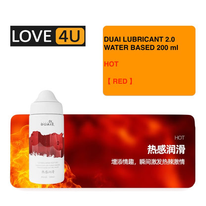 DUAI Lubricant Lubricant Oil Duai Sex Water Based Body Massage 220ml Sex Toy Promotion Price [HARGA BORONG] 独爱润滑油