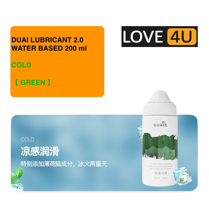 DUAI Lubricant Lubricant Oil Duai Sex Water Based Body Massage 220ml Sex Toy Promotion Price [HARGA BORONG] 独爱润滑油