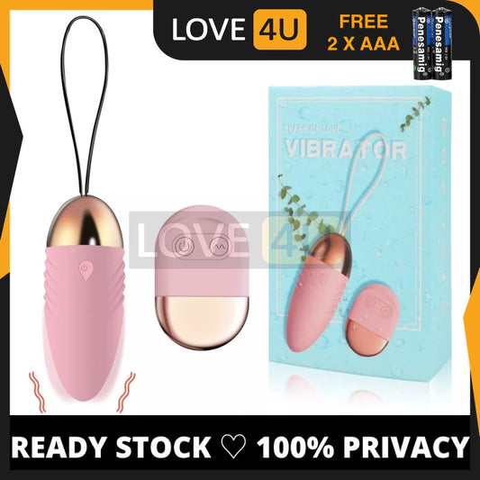 LOVE4U High Quality Jump Egg Wireless Vibrator High Quality Adult Sex Toy for Woman Remote Control Masturbation Alat Sek