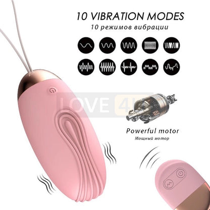 LOVE4U High Quality Jump Egg Wireless Vibrator High Quality Adult Sex Toy for Woman Remote Control Masturbation Alat Sek