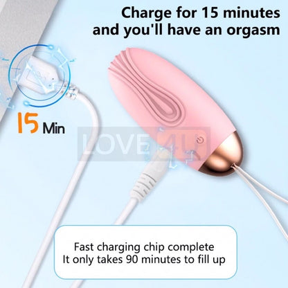 LOVE4U High Quality Jump Egg Wireless Vibrator High Quality Adult Sex Toy for Woman Remote Control Masturbation Alat Sek