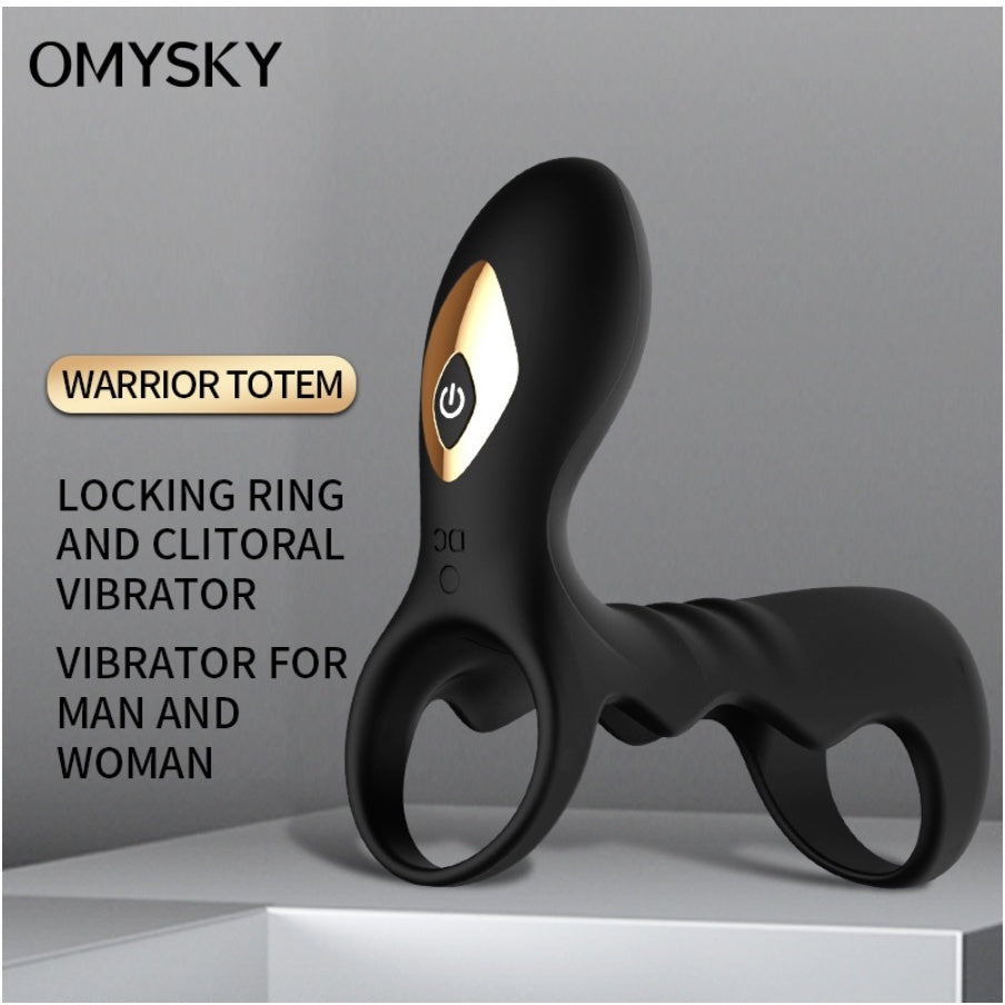 【LOVE4U】Durex Play Little Devil Vibrating Ring Clitoris Stimulation Fire Finger Vibrator Extender Intimate Goods Sex Toy