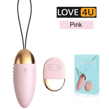 LOVE4U High Quality Jump Egg Wireless Vibrator High Quality Adult Sex Toy for Woman Remote Control Masturbation Alat Sek