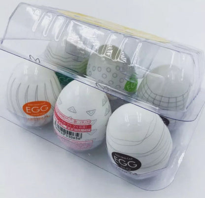 LOVE4U TENGA Egg JAPAN TENGA Egg Masturbator 12 Design Man Adult Toy - Durable Training Masturbator