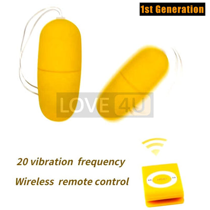 【AWEKSYOK】Female Remote Control Vibrator Masturbator Alat Kawalan Jauh MP3 Wireless Jump Egg Sex Toy Seks Wanita 遥控跳蛋