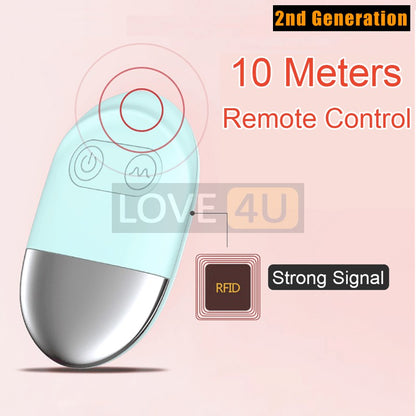 【AWEKSYOK】Female Remote Control Vibrator Masturbator Alat Kawalan Jauh MP3 Wireless Jump Egg Sex Toy Seks Wanita 遥控跳蛋