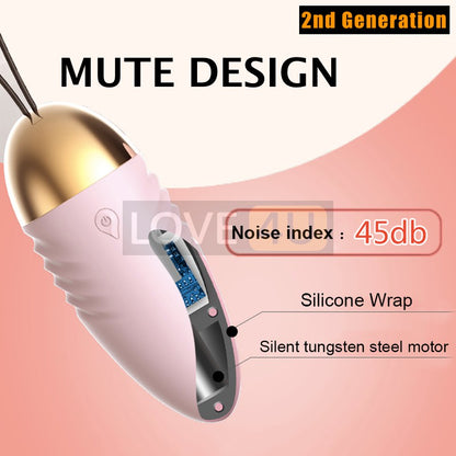 【AWEKSYOK】Female Remote Control Vibrator Masturbator Alat Kawalan Jauh MP3 Wireless Jump Egg Sex Toy Seks Wanita 遥控跳蛋