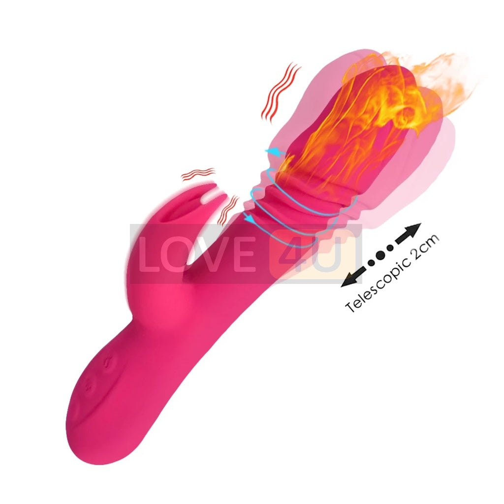 LOVE4U LIBO Wand Massager Sex Toy For Women/Dildo For Women/Clitoral Sucking Licking Vibrator for Women Masturbation