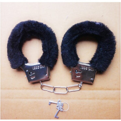 [LOVE4U ] BDSM Handcuffs Costume Sex Toy Gali Tangan Seks Handcuff Ankle Cuff Restraints Bondage 仿真手铐情趣用品