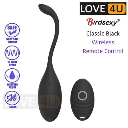 【LOVE4U】Remote Control Electric Kegel Balls / Sex Toy For Women / Wireless Jump Egg / High Quality Vagina Balls 遥控穿戴跳蛋