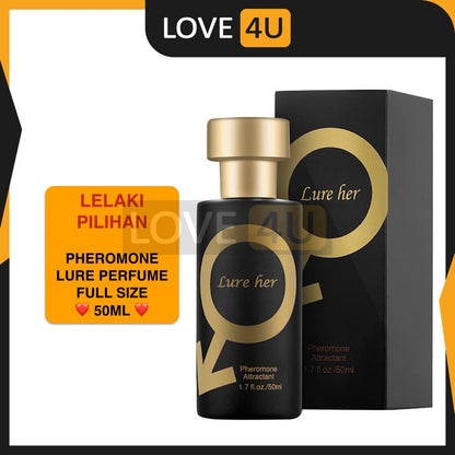 Pheromone Perfume Travel Size Pewangi Untuk Mengoda Wanita dan Lelaki Attractant Perfume Spray Lure Her Lure Him 费洛蒙催情香水