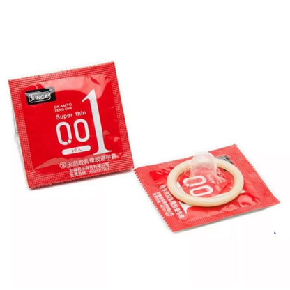 LOVE4U 001 Super Thin Condom 001 Kondom Nipis Spike Condom10pc