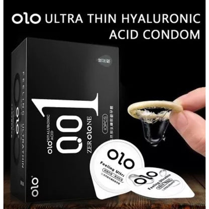 LOVE4U 001 Super Thin Condom 001 Kondom Nipis Spike Condom10pc