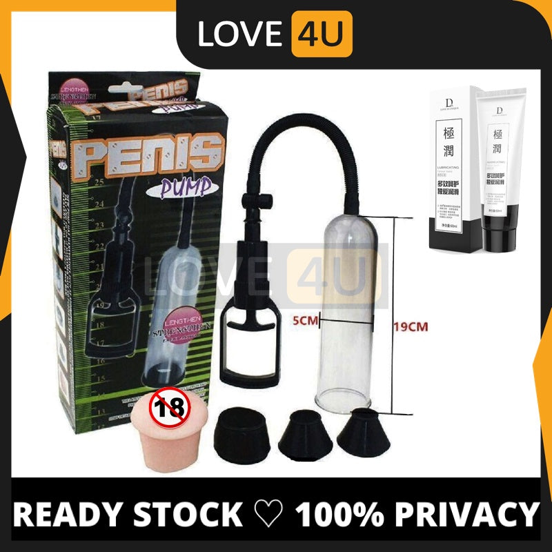 Penis Pump For Men Enlargement Pam Zakar Bigger Pump Zakar Longer Sex Toys for Men Pembesar Zakar Pam Penis