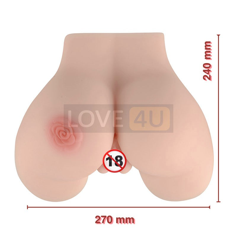 【LOVE4U】1.8KG Sex Doll Rose G-Spot Butt Beautiful Wife AV Japanese Mould Male Masturbator Lelaki Alat Lancap 自慰大屁股倒模