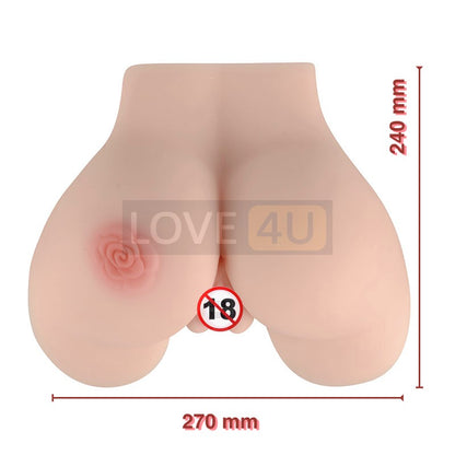 【LOVE4U】1.8KG Sex Doll Rose G-Spot Butt Beautiful Wife AV Japanese Mould Male Masturbator Lelaki Alat Lancap 自慰大屁股倒模