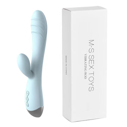 LOVE4U Dildo Rechargeable G-Spot Vibrator Massager Climax Women Dildo-Shape Sex Toy For Women Fake Penis Zakar Palsu