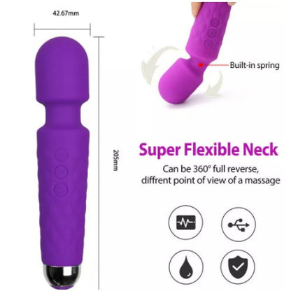 [LOVE4U] Rechargeable Cordless Dildo Electric Vibrator For Women G Spot Adult Toys Sex Toy For Women 按摩棒 自慰棒