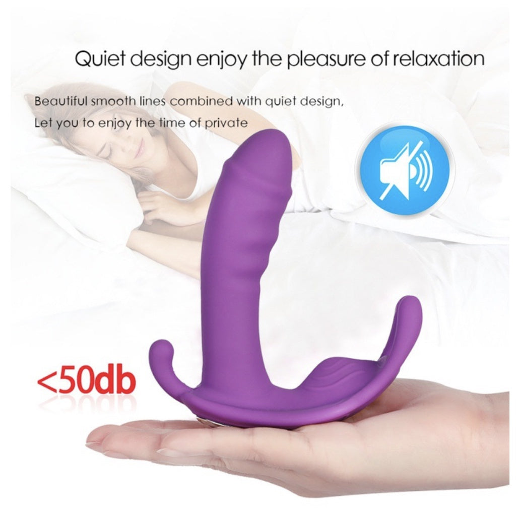 LOVE4U Wearable APP/Remote Control Dildo G Spot Clitoris Stimulator Vibrator/Dildo/Remote Panties Vibrator For Women