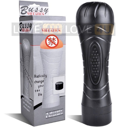 [LOVE4U] Sex Toy For Men Masturbation Cup Fake Pussy Vibrator Vagina Fleshlight Alat Lancap Seks Laki BUZZY Cup 飞机杯